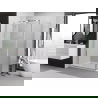Mexen Exo Duschkabine mit Schwingtür 95 x 100 cm, transparent, Chrom - 817-095-100-01-00