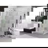Mexen Exo Duschkabine mit Schwingtür 85 x 85 cm, transparent, Chrom - 817-085-085-01-00