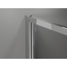 Mexen Exo-B Duschkabine schwenkbar 85 x 85 cm, transparent, chrom - 817-085-085-01-00