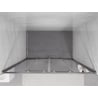 Mexen Exo-S Duo portas de duche duplas deslizantes 130 cm, transparente, cromado - 8152-130-000-01-00