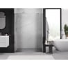 Mexen Exo double sliding shower door 150 cm, transparent, chrome - 8152-150-000-01-00