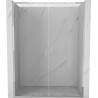 Mexen Exo-S Duo puerta de ducha doble corredera de 160 cm, transparente, cromo - 8152-160-000-01-00