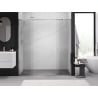 Mexen Exo double sliding shower door 190 cm, transparent, chrome - 8152-190-000-01-00