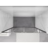 Mexen Exo Doppelt Schiebetüren 180 cm, transparent, Chrom - 8152-180-000-01-00