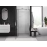 Mexen Exo porte de douche pivotante 85 cm, transparent, chrome - 8181-085-000-01-00