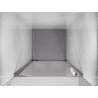 Mexen Exo porte de douche pivotante 85 cm, transparent, chrome - 8181-085-000-01-00