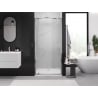 Mexen Exo drzwi prysznicowe uchylne 90 cm, transparent, chrom - 8181-090-000-01-00
