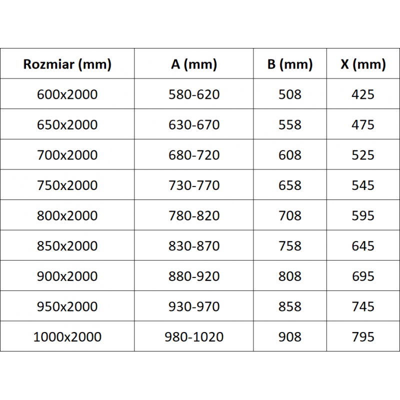 Mexen Exo drsna vrata za prhanje 100 cm, prozorna, krom - 8181-100-000-01-00