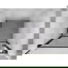 Mexen Exo Duschabtrenntür, schwenkbar, 60 cm, transparent, schwarz - 8181-060-000-70-00
