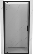 Mexen Exo-BR drzwi prysznicowe uchylne 70 cm, transparent, czarne - 8181-070-000-70-00