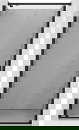 Mexen Exo Duschkabinentüren, schwenkbar, 85 cm, transparent, schwarz - 8181-085-000-70-00