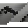 Mexen Exo Duschdrehtür 70 cm, transparent, schwarz - 8181-070-000-70-00