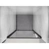 Mexen Exo-BR drzwi prysznicowe uchylne 100 cm, transparent, czarne - 8181-100-000-70-00