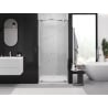 Mexen Exo portes de douche doubles pivotantes 90 cm, transparentes, chromées - 8182-090-000-01-00
