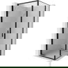 Mexen Exo draaideur douchecabine 85 x 85 cm, transparant, zwart - 817-085-085-70-00