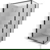 Mexen Exo αναδιπλούμενη καμπίνα ντους 85 x 95 cm, διαφανής, μαύρη - 817-085-095-70-00