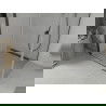 Mexen Lima douchecabine opklapbaar 100 x 70 cm, transparant, zwart - 856-100-070-70-00