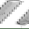 Mexen Exo douchecabine halfrond verschuifbaar 100 x 100 cm, transparant, zwart - 8132-100-100-70-00