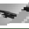 Mexen Exo halbrunde Duschkabine verschiebbar 100 x 100 cm, transparent, schwarz - 8132-100-100-70-00