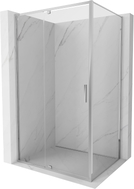 Mexen Exo-R svängduschkabin 105 x 75 cm, transparent, krom - 819-105-075-01-00
