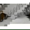 Mexen Lima faltbare Duschkabine 100 x 90 cm, transparent, schwarz + Duschwanne Flat, schwarz - 856-100-090-70-00-4070B