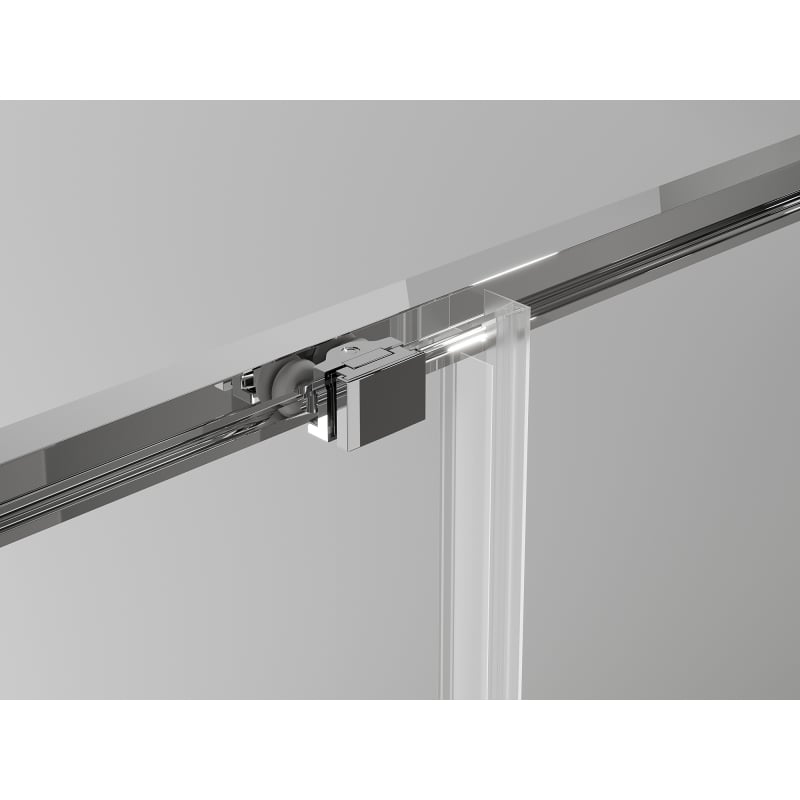 Mexen Exo-S cabina doccia scorrevole 110 x 80 cm, trasparente, cromata - 8151-110-080-01-00