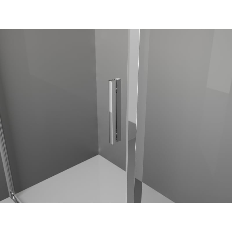 Mexen Exo kabina prysznicowa rozsuwana 120 x 80 cm, transparent, chrom - 8151-120-080-01-00