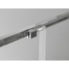 Mexen Exo-S cabina de ducha corredera 110 x 85 cm, transparente, cromo - 8151-110-085-01-00