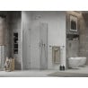 Mexen Lima cabine de douche pliante 80 x 80 cm, transparent, chrome - 856-080-080-01-00