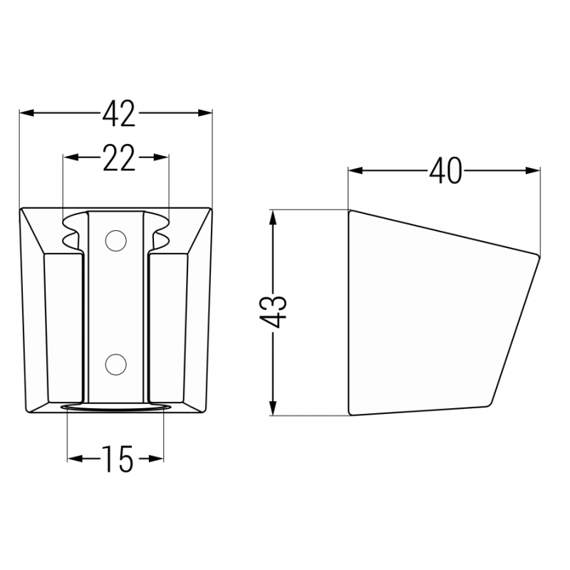 Mexen στήριγμα ντους, μαύρο - 79353-70