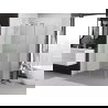 Mexen Exo Duschkabine schiebbar 100 x 90 cm, transparent, chrom - 8151-100-090-01-00