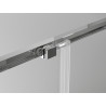 Mexen Exo-S cabina de ducha deslizante 130 x 90 cm, transparente, cromo - 8151-130-090-01-00