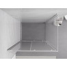 Mexen Exo-S cabina de ducha corredera 120 x 95 cm, transparente, cromo - 8151-120-095-01-00
