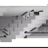 Mexen Exo Duschkabine mit Schwingtür 110 x 100 cm, transparent, schwarz - 819-110-100-70-00
