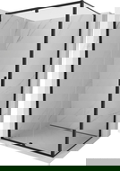 Mexen Exo Duschkabin med svängdörr 160 x 100 cm, transparent, svart - 819-160-100-70-00