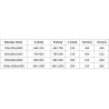 Mexen Exo-R Duo kabina prysznicowa kwadratowa uchylna 80 x 80 cm, transparent, czarna - 8110-080-080-70-00