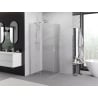 Mexen Exo Square Sliding Shower Cabin 80 x 80 cm, Transparent, Chrome - 8111-080-080-01-00