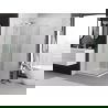Mexen Exo quadratische Duschkabine, schiebbar 90 x 90 cm, transparent, Chrom - 8111-090-090-01-00
