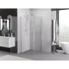 Mexen Exo Duschkabine Drehbar 70 x 70 cm, transparent, chrom - 8181-070-070-01-00