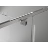 Mexen Exo Duschkabine Drehbar 70 x 70 cm, transparent, chrom - 8181-070-070-01-00