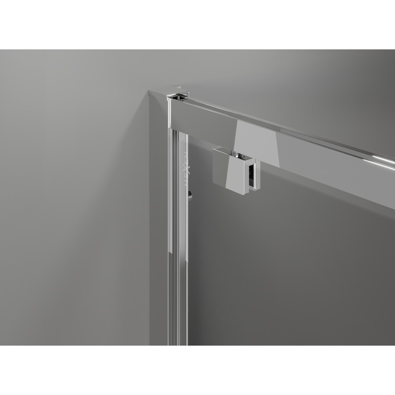 Mexen Exo-BR cabine de duche basculante 100 x 70 cm, transparente, cromada - 8181-100-070-01-00