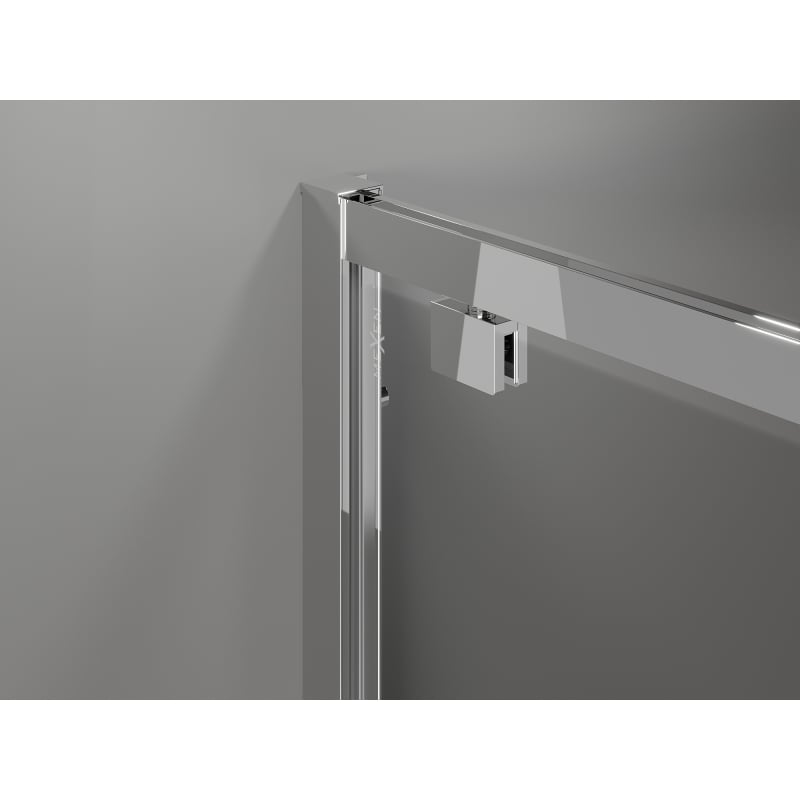 Mexen Exo-BR cabine de douche battante 90 x 90 cm, transparent, chrome - 8181-090-090-01-00