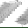 Mexen Exo Duschkabine, schwenkbar 85 x 100 cm, transparent, Chrom - 8181-085-100-01-00