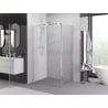 Mexen Exo-BR cabina de duche articulada 80 x 100 cm, transparente, cromada - 8181-080-100-01-00