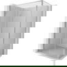 Mexen Exo Duschkabine, Schwingtür, 80 x 95 cm, transparent, Chrom - 814-080-095-01-00