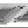Mexen Exo Schiebeduschkabine 140 x 90 cm, transparent, schwarz - 8151-140-090-70-00