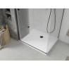 Mexen Lima kokkuvolditav dušinurk 90 x 110 cm, läbipaistev, must + Flat dušialus, valge - 856-090-110-70-00-4010B