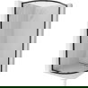 Mexen Exo cabine de duche semicircular deslizante 100 x 100 cm, transparente, preta - 8131-100-100-70-00