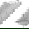 Mexen Exo Duschkabine zum Öffnen 90 x 95 cm, transparent, Chrom - 8182-090-095-01-00