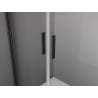 Mexen Exo Duschkabine, schwenkbar 80 x 85 cm, transparent, schwarz - 8182-080-085-70-00